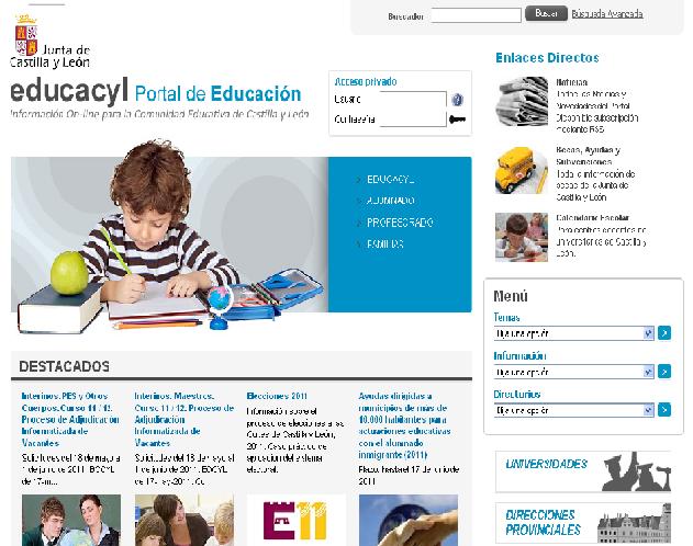 Educacyl El Portal Educativo De Castilla Y Leon Educacion 30