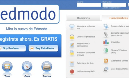 Edmodo, como aula virtual, red social y blog