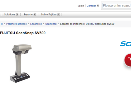 Fujitsu Scansnap Sv600