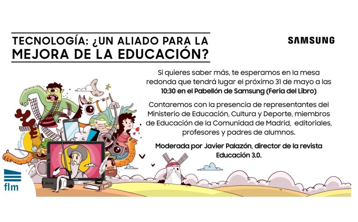 ‘Tecnología: ¿Un Aliado Para La Mejora De La Educación?’ Ven A La Mesa Redonda De Samsung En La Feria Del Libro De Madrid 10