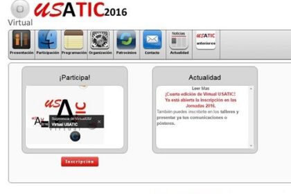 Jornadas Virtuales Usatic 2016: Conferencias Y Talleres On Line Sobre El Aprendizaje Con Tic 2