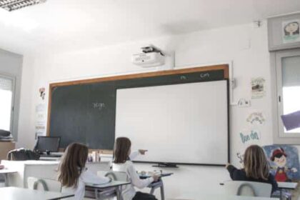 Proyección Ecológica En La Escuela La Miranda, De Barcelona 3