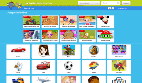 Juegos Infantiles, una web que une diversión y aprendizaje 1
