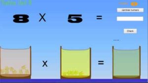 45 juegos interactivos para repasar las tablas de multiplicar 27