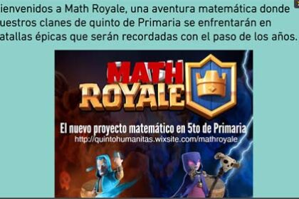 Gamificación En El Aula Con Math Royale, Un Juego Para Aprender Matemáticas En 5º De Primaria 1