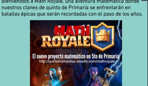 Gamificación en el aula con Math Royale, un juego para aprender matemáticas en 5º de Primaria 1