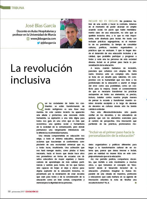 Revolución Inclusiva José Blas García