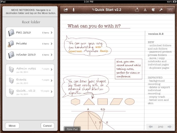 Apps para escribir y tomar apuntes y notas en tabletas Android y