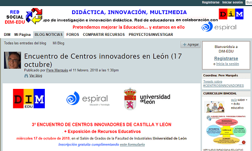 Iii Encuentro De Centros Innovadores De Castilla Y León, Evento Mes De Octubre
