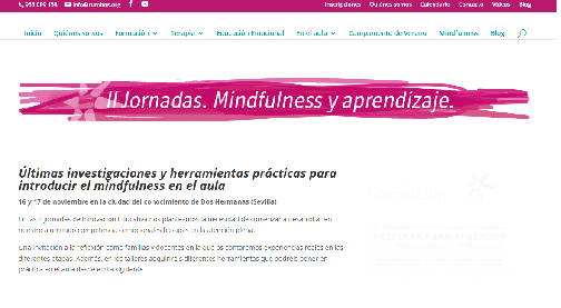 II Jornadas. Mindfulness y Aprendizaje