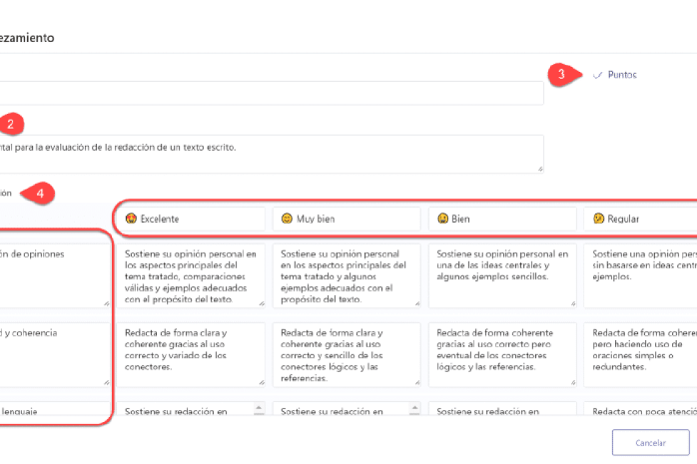 tareas en Microsoft Teams