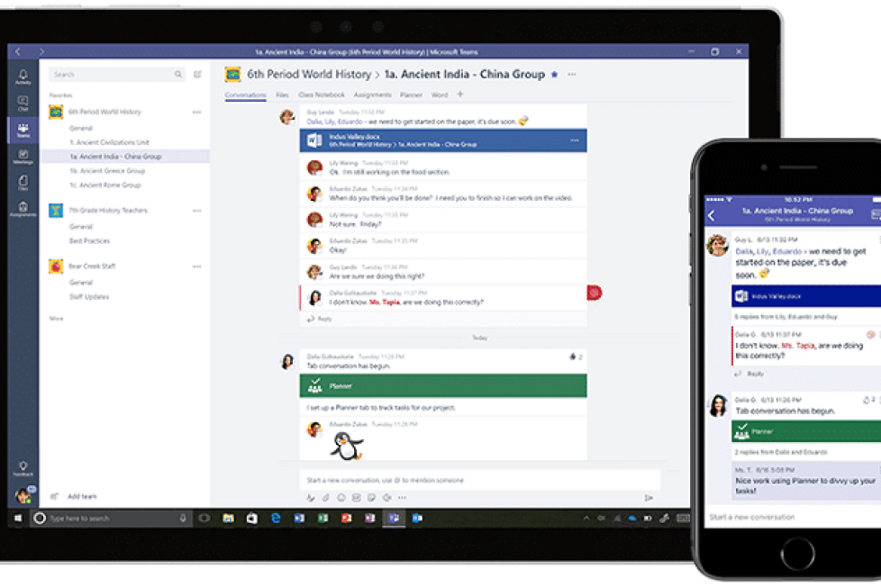 frenar el plagio con microsoft teams