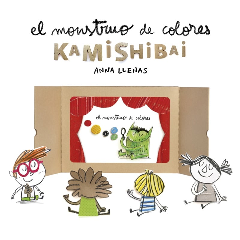 Juguetes Educativos: El Monstruo De Colores Kamishibai