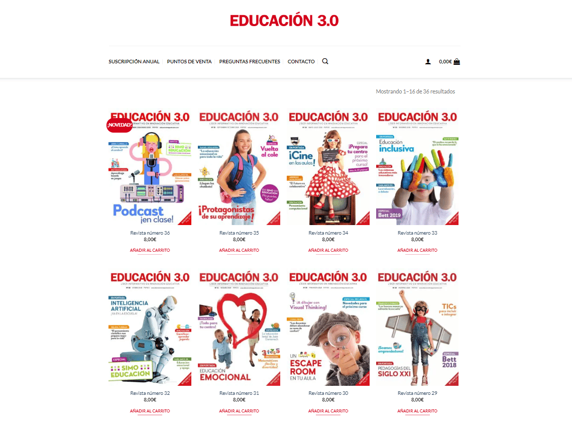 Tienda Online Educación 3.0