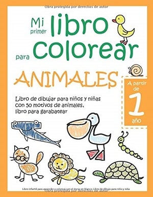 Libro de colorear letras números formas 1-3 años: Primer Libro para  Colorear para Niños de 1 Año a 3 Años, Libro Infantil para Colorear, Libro  de  Niños 1 año