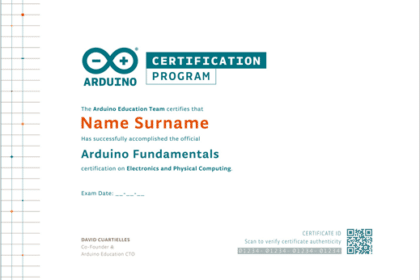 Certificación Arduino Education