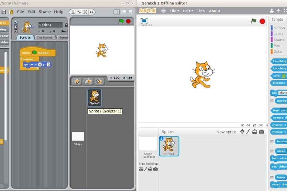 Videojuegos con Scratch