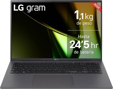 LG Gram 16Z90S-G.AD76B- portátiles para docentes