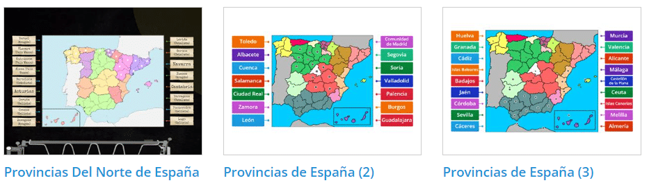 Wordwall Provincias De España