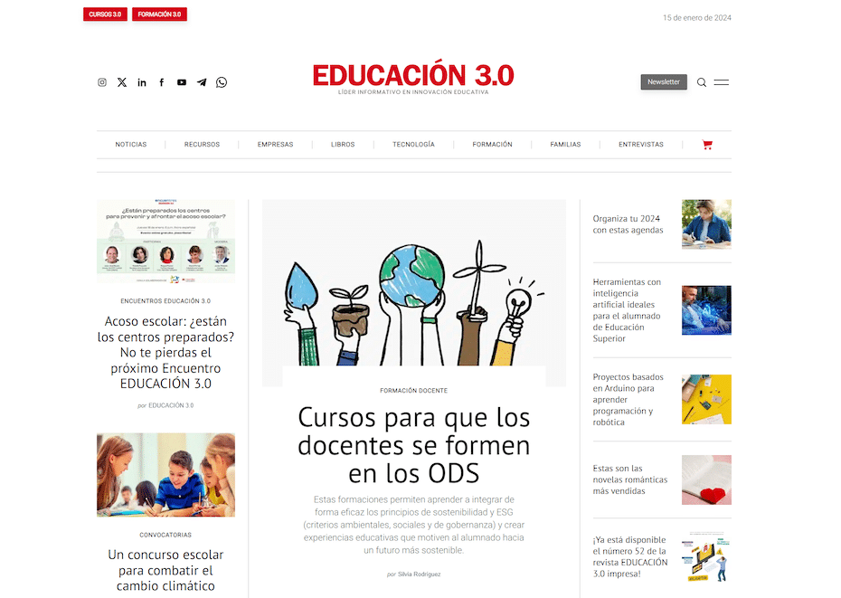 Educación 3.0 Obtuvo Casi 40 Millones De Visitas En 2023