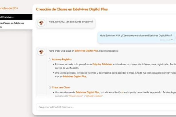 Chatbot E4Iu Edelvives Digital Plus