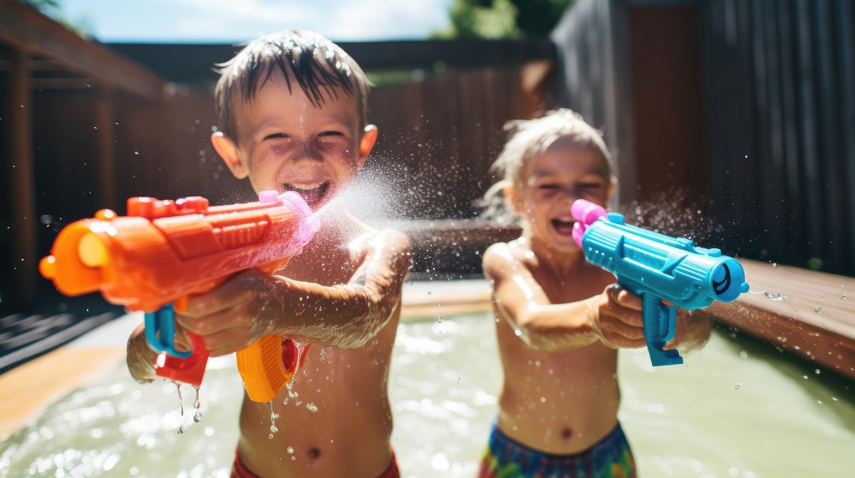 Juegos Con Pistolas De Agua