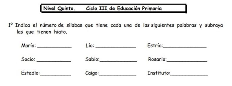 Fichas De Evaluación Inicial De Lengua