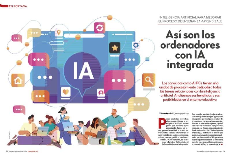 Así Son Los Ordenadores Con Ia Integrada Revista Educación 3.0