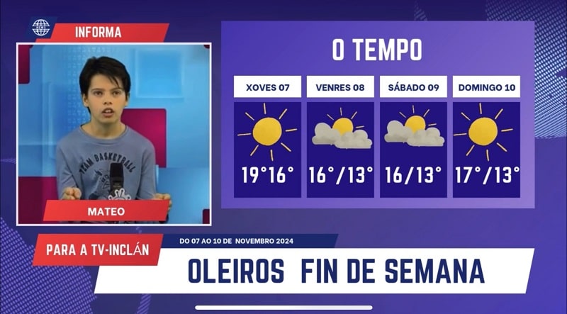 La televisión escolar del CEIP Ramón Mª del Valle-Inclán (Oleiros)